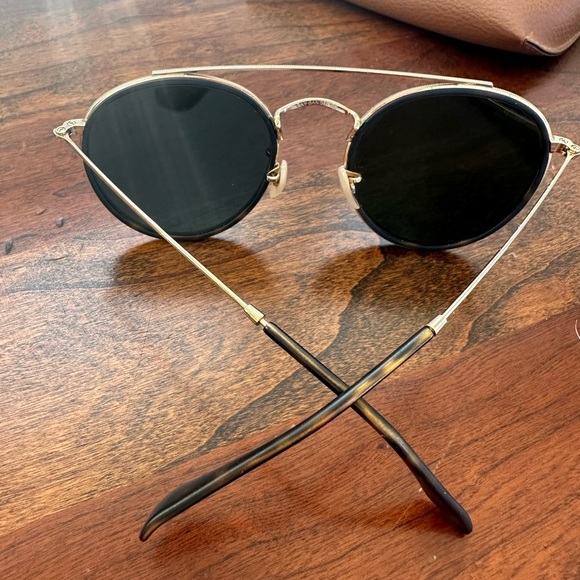 Ray-Bay, Double Ridge Round Sunglasses main image 9